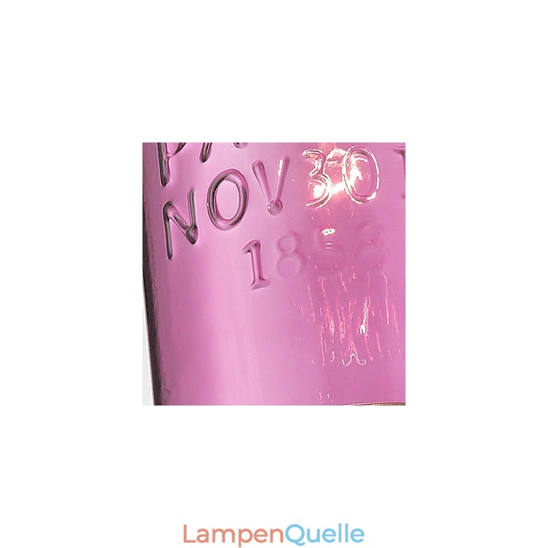 1-flammige, moderne Pendelleuchte aus Glas im transparenten Blasendesign
