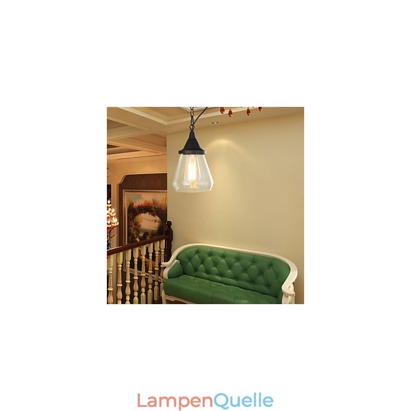Pendelleuchten Traditionell Klassisch Vintage Retro Landhaus Garage Metall