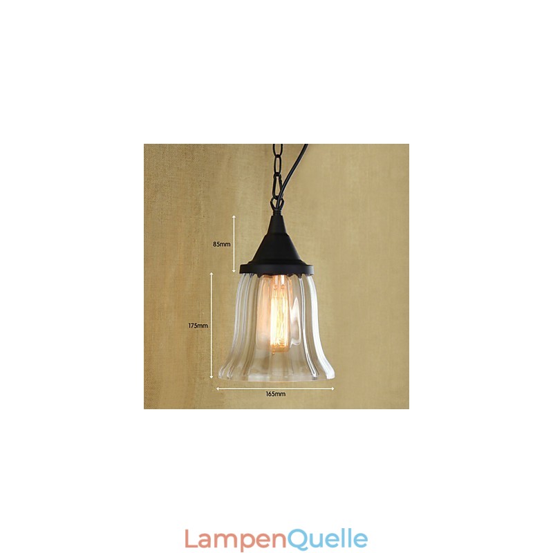 Pendelleuchten Traditionell Klassisch Vintage Retro Landhaus Garage Metall