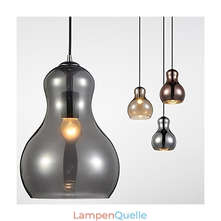 Kürbisförmige Pendelleuchte 1 Licht Moderne Schlichtheit Golden Chrom Roségold Bernstein Rauchgrau Glas & Kohlenstoffstahl Kürbisförmige Pendelleuchte 1 Licht Moderne Schlichtheit Golden Chrom Roségold Bernstein Rauchgrau Glas & Kohlenstoffstahl