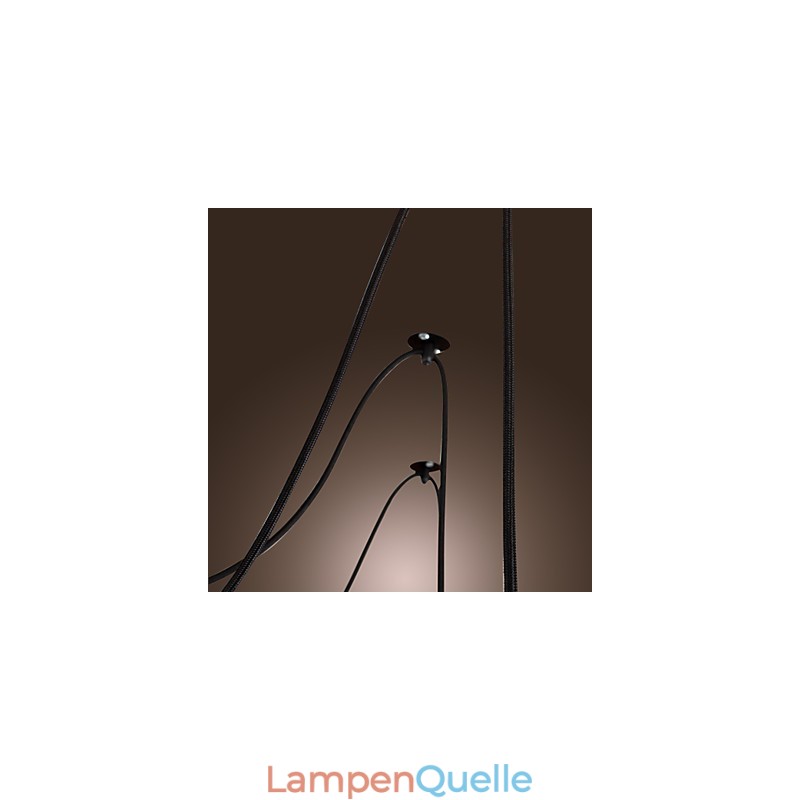 Kronleuchter Vintage Design Glühbirnen inklusive Wohnzimmer 10 Lichter Pendelleuchte