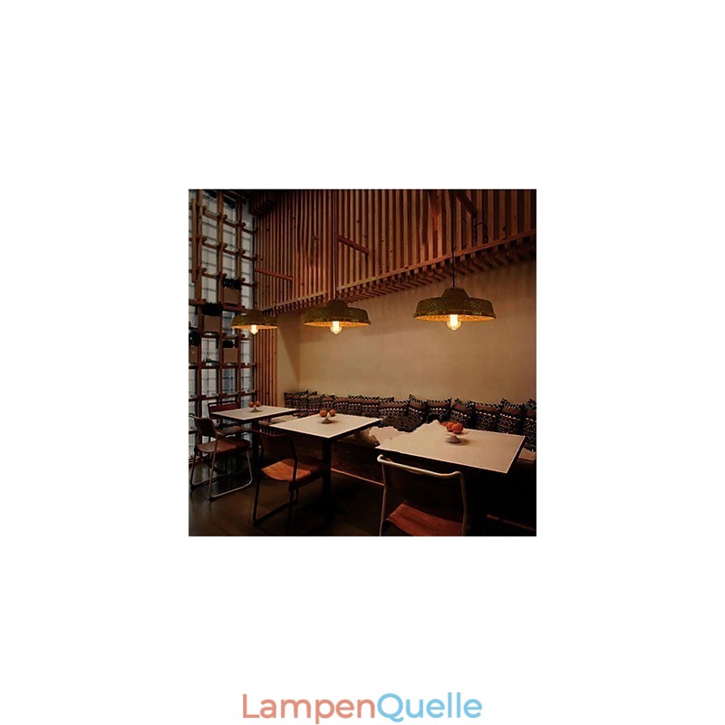 1 Kopf des Americange Museum Creative Bamboo Strohhut Light Simple