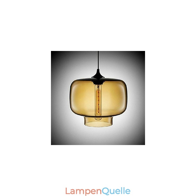 Flaschendesign-Anhänger 1 Licht Prägnante Eisenmalerei