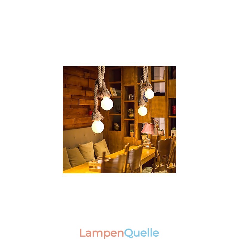 Pendelleuchten Mini-Stil Retro Garage Stoff