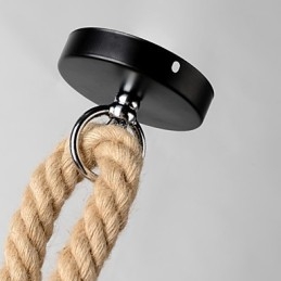 Pendelleuchten Mini-Stil Retro Garage Stoff