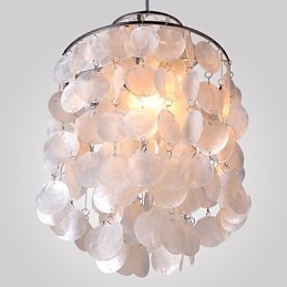 Moderne Pendelleuchte im zeitgenössischen Mini-Stil aus Chrom