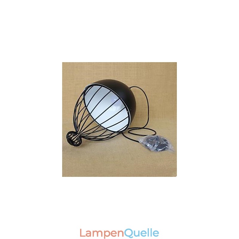 Modernes, kreatives Hängelicht mit einem Kopf