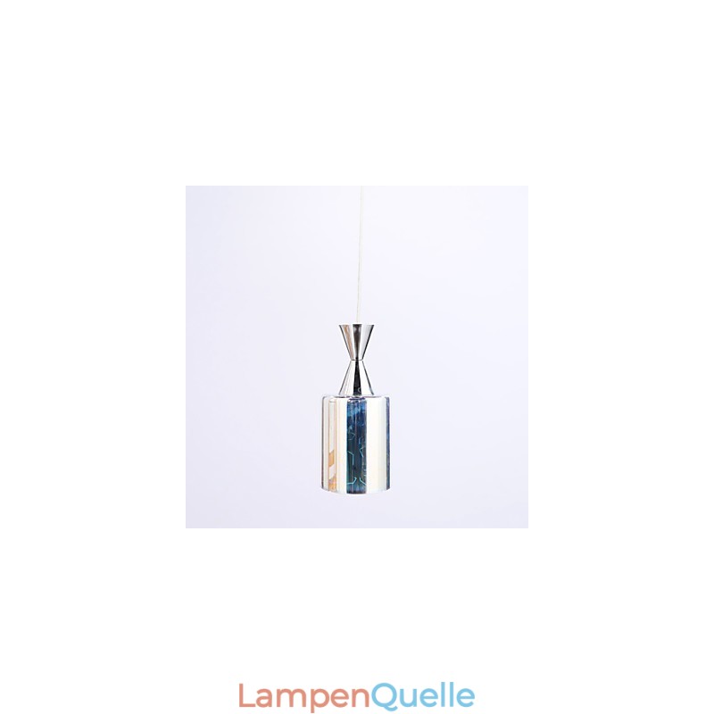 Dream Lasergravur verchromte Pendelleuchte L