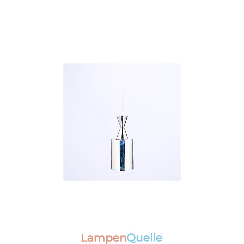 Dream Lasergravur verchromte Pendelleuchte L