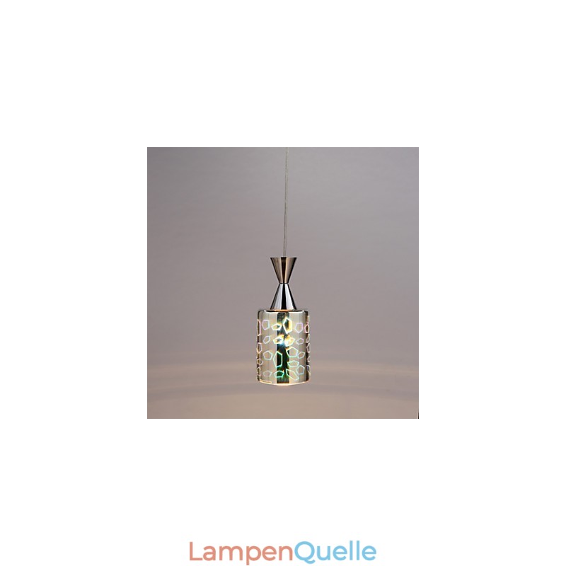 Dream Lasergravur verchromte Pendelleuchte L