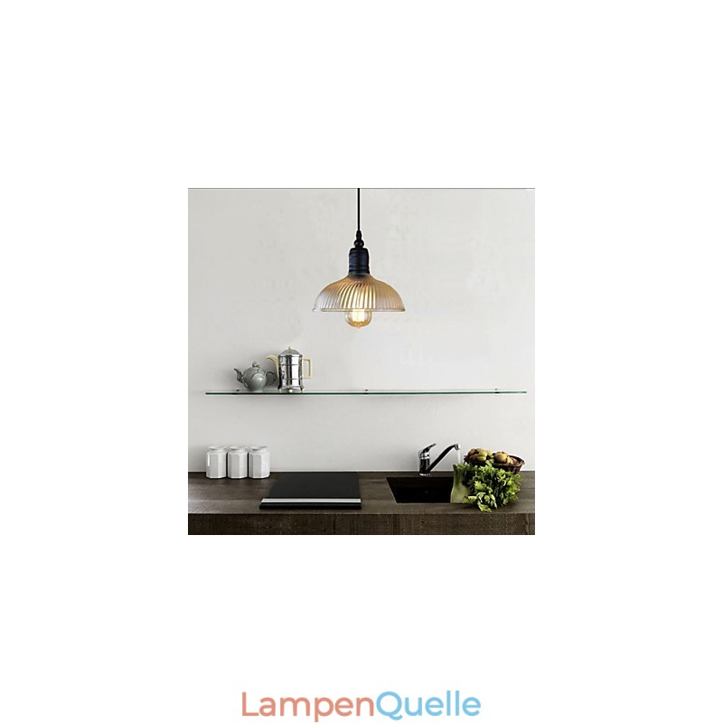 Pendelleuchten Traditionell Klassisch Vintage Retro Landhaus Garage Metall