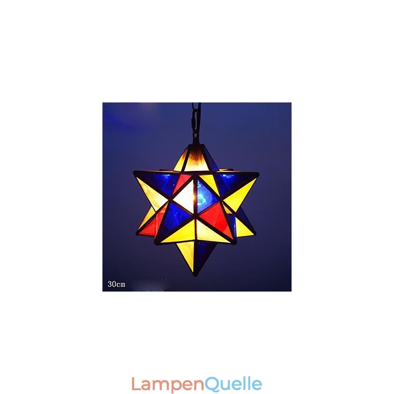 30CM Künstlerische Individualität Kreative Veranda Moderne Sterne Droplight Lampe