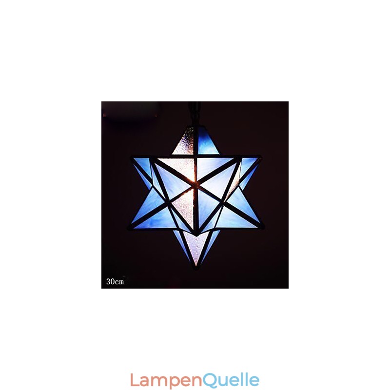 30CM Künstlerische Individualität Kreative Veranda Moderne Sterne Droplight Lampe