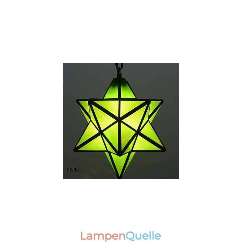 30CM Künstlerische Individualität Kreative Veranda Moderne Sterne Droplight Lampe
