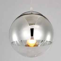 Pendelleuchte mit 1 Licht in Kugelform