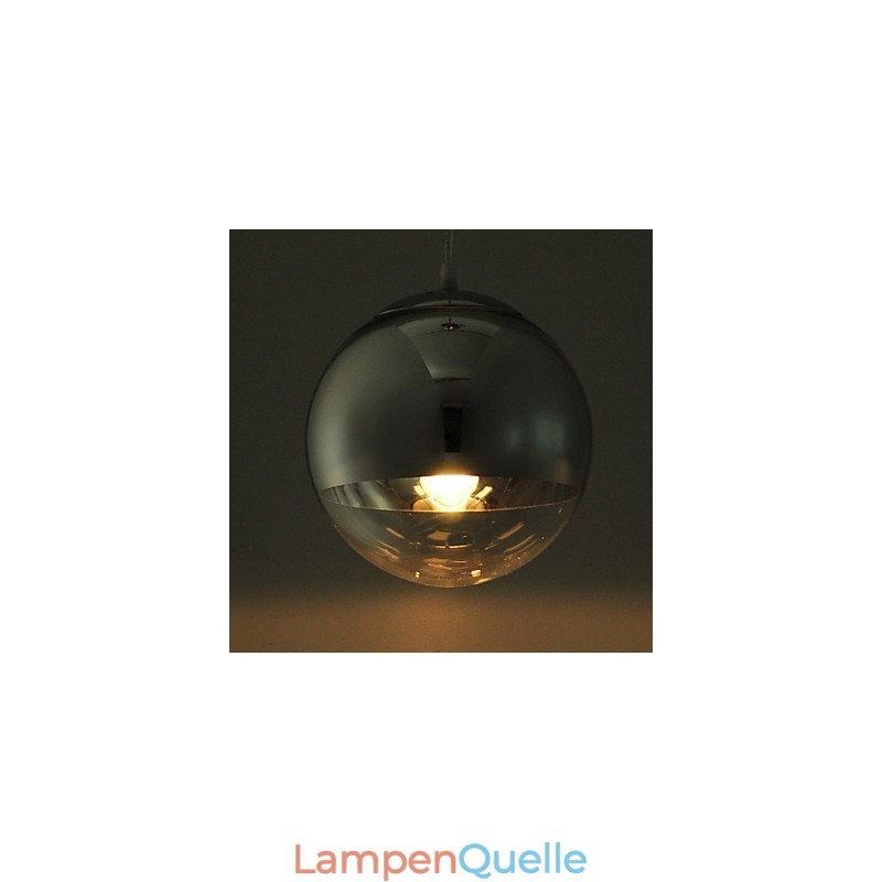 Pendelleuchte mit 1 Licht in Kugelform