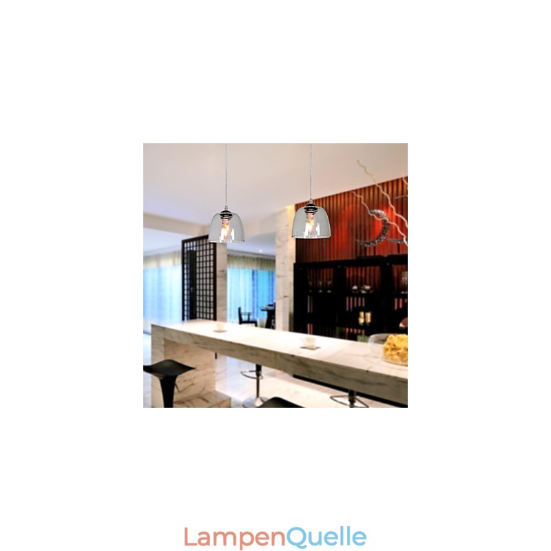 Moderne Pendelleuchte im schlichten Design