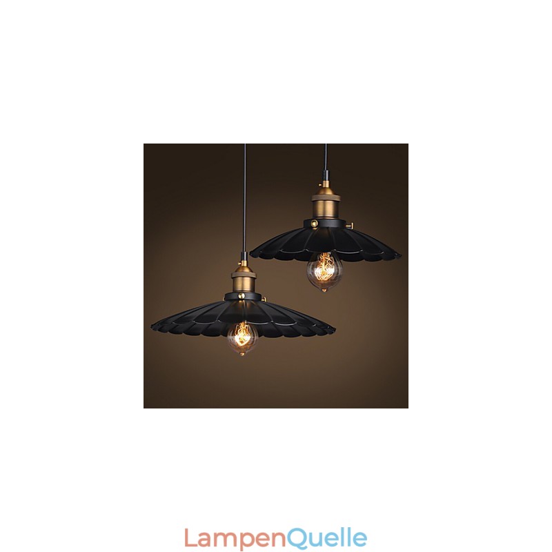 Retro-Klassiker im europäischen Stil Pendelleuchte Metall Art Droplight