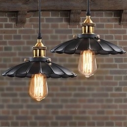 Retro-Klassiker im europäischen Stil Pendelleuchte Metall Art Droplight
