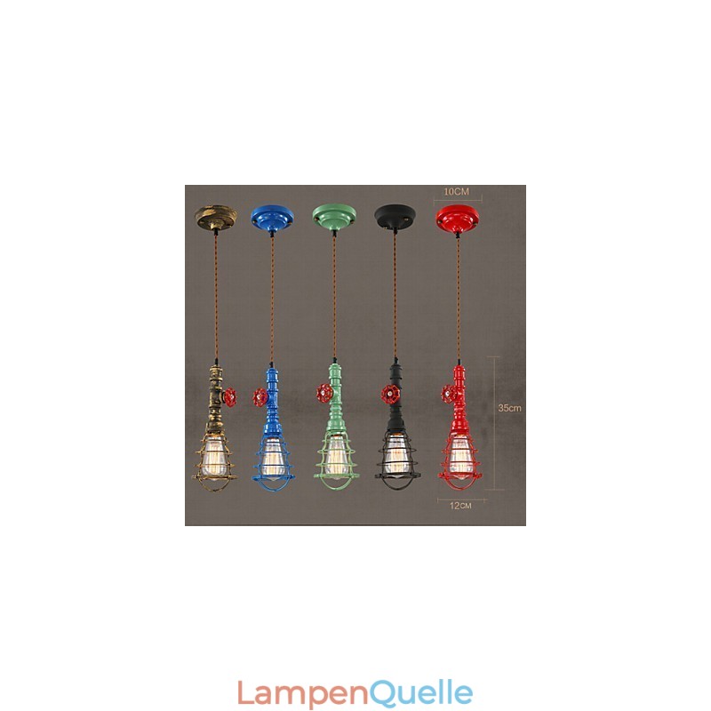 Pendelleuchten Traditionell Klassisch Vintage Retro Metall