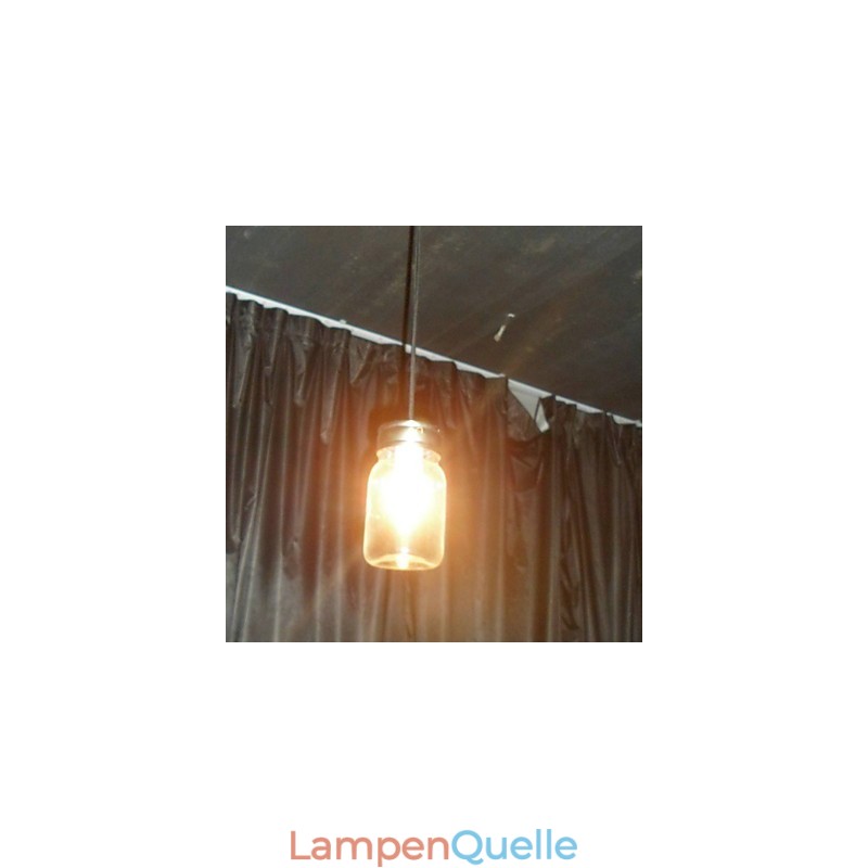 Moderne, minimalistische Pendelleuchte mit 1 Licht in Flaschenform