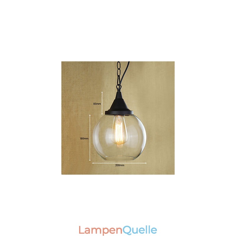 Pendelleuchten Traditionell Klassisch Vintage Retro Landhaus Garage Metall