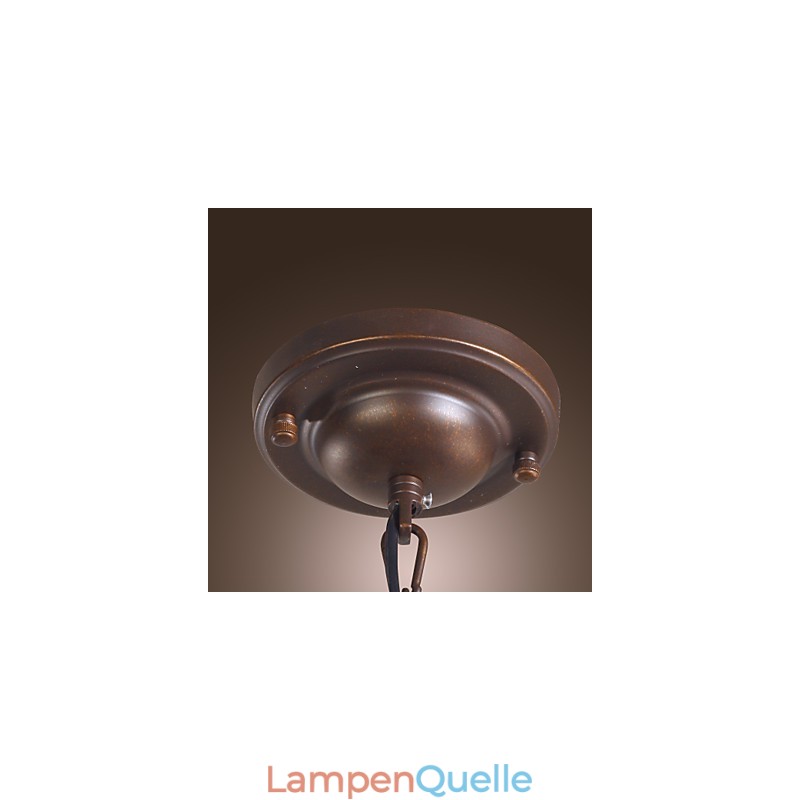 Traditionelle Klassische Vintage Laterne Mini Stil Galvanisierte Pendelleuchte