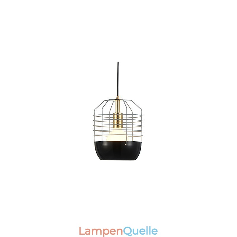 Mini Künstlerische Spinnennetz Pendelleuchte 1 Licht Mordern Simplicity Finish Schwarz Weiß Grün Rot Kohlenstoffstahl Droplight