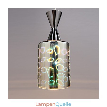 Dream Lasergravur verchromte Pendelleuchte Dream Lasergravur verchromte Pendelleuchte