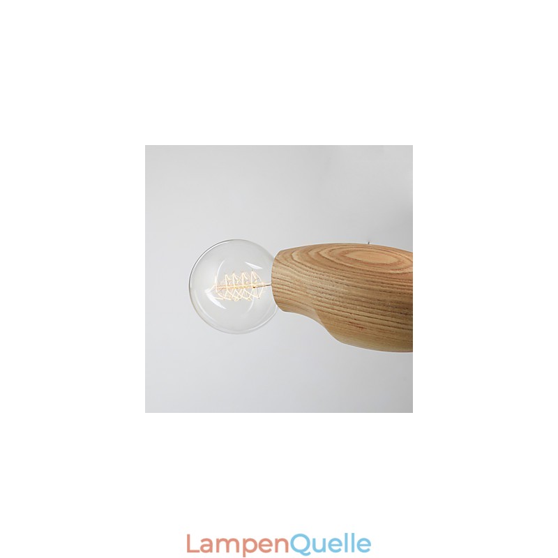 Künstlerische Individualität Kreative Vertraglich Wiederherstellung Alte Wege Von Holz Bienen Droplight Lampe