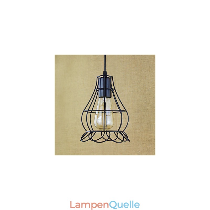Pendelleuchten Traditionell Klassisch Vintage Retro Landhaus Garage Metall