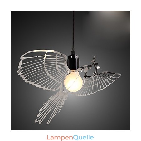 Kreative moderne Mode Dekoration Edelstahl Vogel Vogel Droplight Lampe Kreative moderne Mode Dekoration Edelstahl Vogel Vogel Droplight Lampe