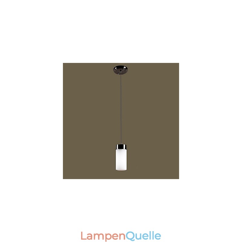 Moderne zeitgenössische Pendelleuchte aus galvanisiertem Metall