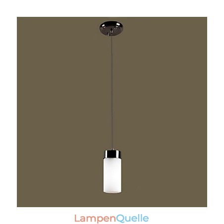 Moderne zeitgenössische Pendelleuchte aus galvanisiertem Metall