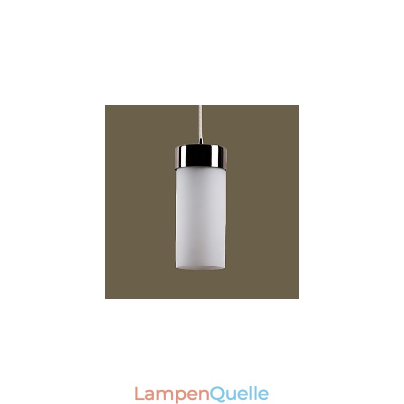 Moderne zeitgenössische Pendelleuchte aus galvanisiertem Metall