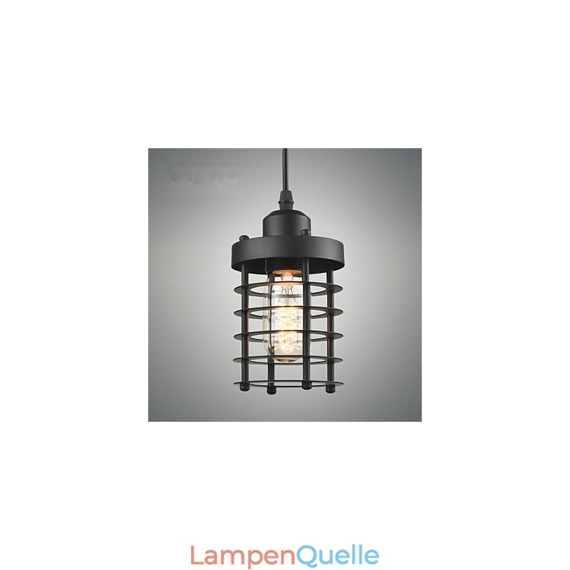 Pendelleuchten Traditionell Klassisch Vintage Retro Landhaus Garage Metall