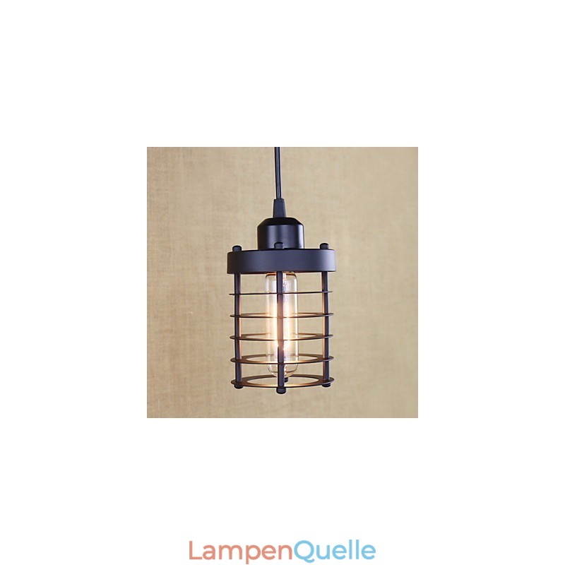 Pendelleuchten Traditionell Klassisch Vintage Retro Landhaus Garage Metall