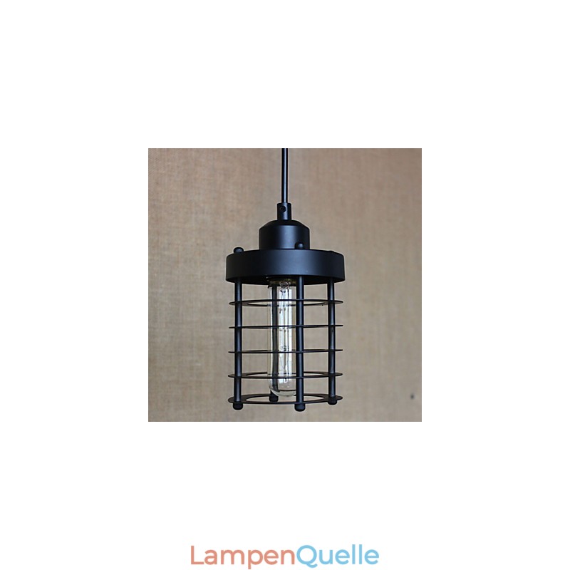 Pendelleuchten Traditionell Klassisch Vintage Retro Landhaus Garage Metall
