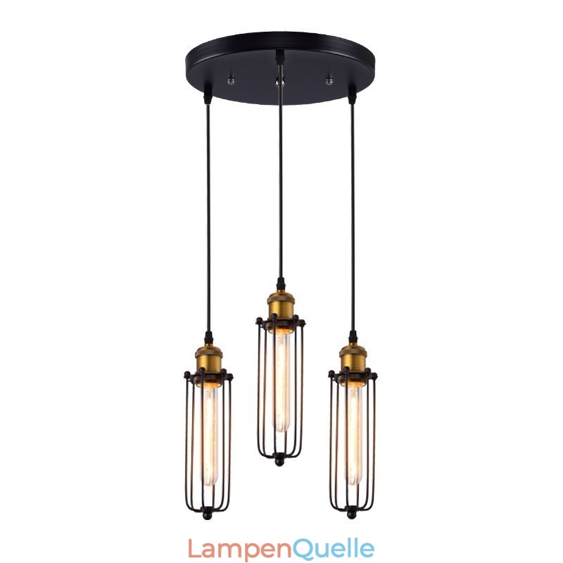 Linie Country Industrial Style Kreativer Gladiator Wiederherstellung alter Wege Einzelkopf-Droplight-Pendelleuchte