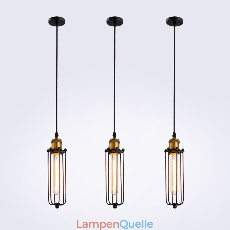 Linie Country Industrial Style Kreativer Gladiator Wiederherstellung alter Wege Einzelkopf-Droplight-Pendelleuchte