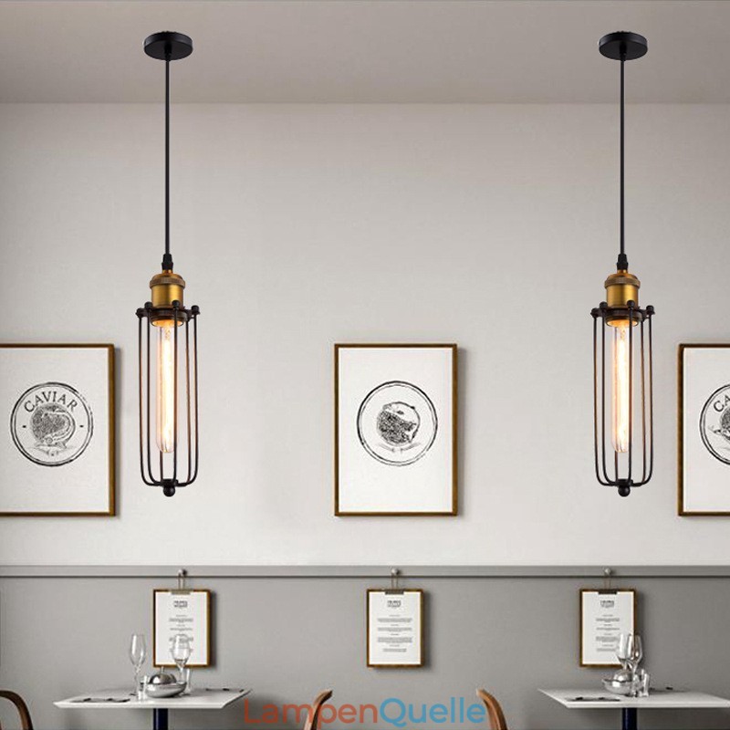 Linie Country Industrial Style Kreativer Gladiator Wiederherstellung alter Wege Einzelkopf-Droplight-Pendelleuchte