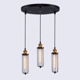 Linie Country Industrial Style Kreativer Gladiator Wiederherstellung alter Wege Einzelkopf-Droplight-Pendelleuchte