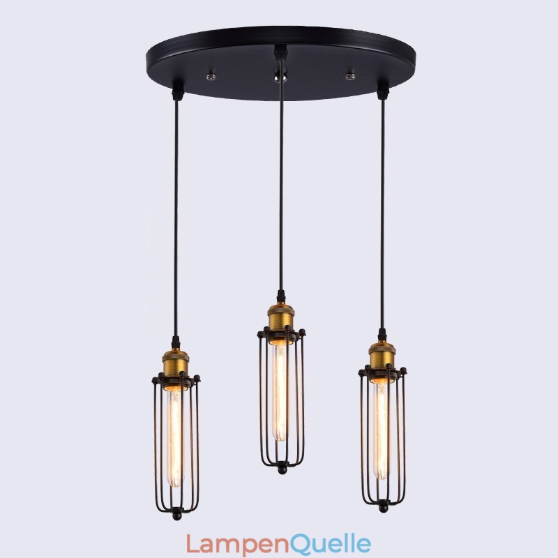 Linie Country Industrial Style Kreativer Gladiator Wiederherstellung alter Wege Einzelkopf-Droplight-Pendelleuchte