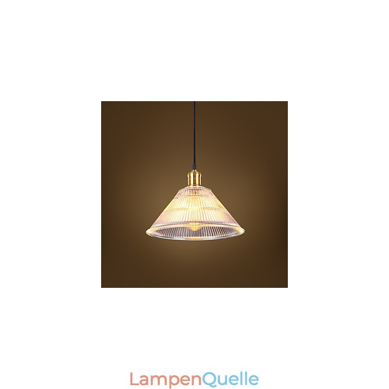 Vertraglich Amerikanischen Ländlichen Industrielle Glas Retro Droplight Falls Lampe