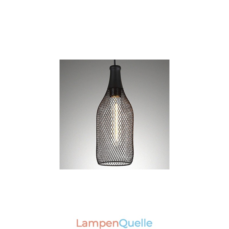 Amerikanische Loft-Vintage-Flaschen-Pendelleuchte und dekoriertes Droplight