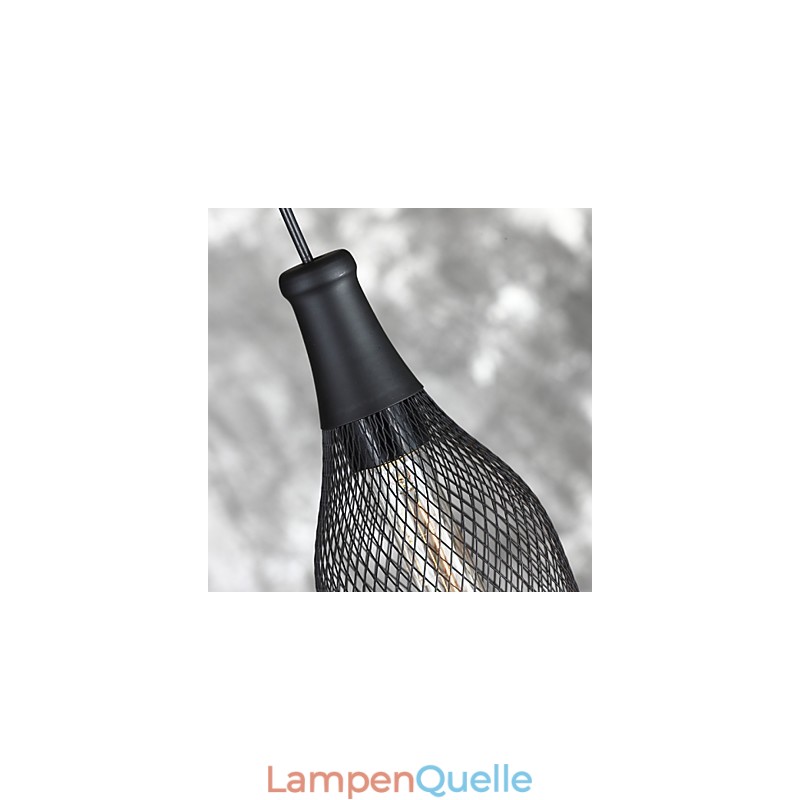 Amerikanische Loft-Vintage-Flaschen-Pendelleuchte und dekoriertes Droplight