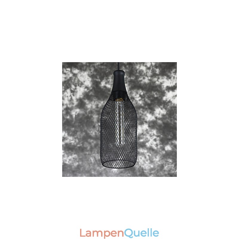 Amerikanische Loft-Vintage-Flaschen-Pendelleuchte und dekoriertes Droplight