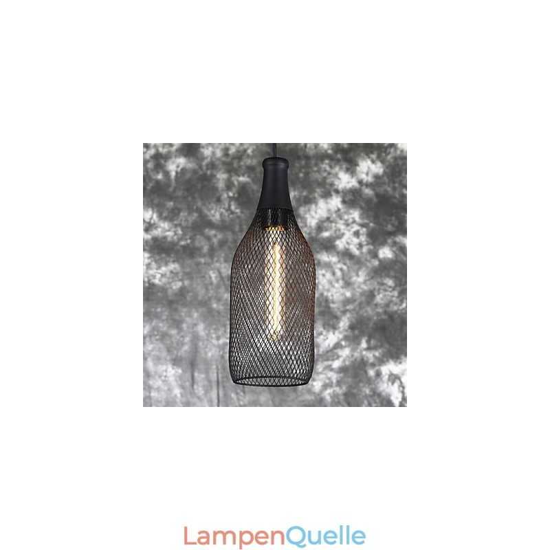 Amerikanische Loft-Vintage-Flaschen-Pendelleuchte und dekoriertes Droplight