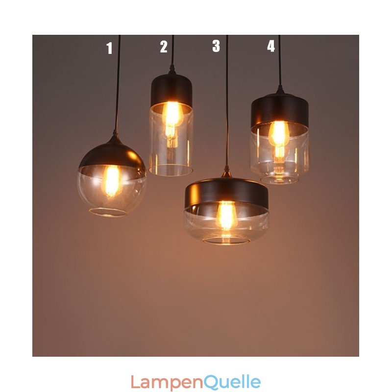 Die Kunst-Kronleuchterlampe aus Schmiedeeisen und Glas von The Nordic Creative Stair Shop