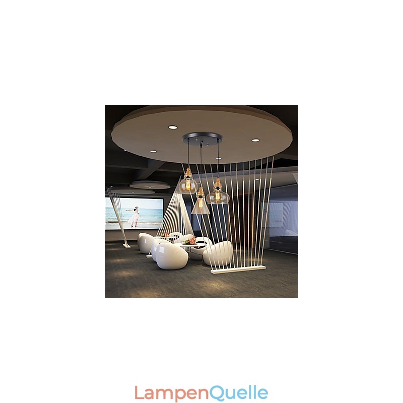 Nordamerikanische kreative Holzmaserung Kristalllampe Wiederherstellung alten Weisen Lampe Licht